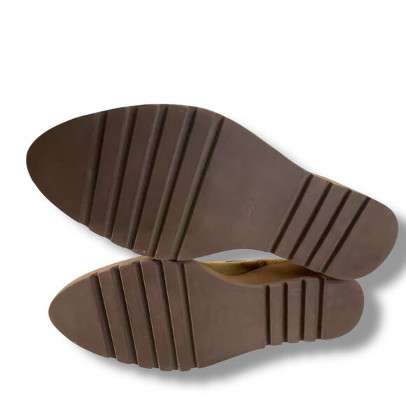 CECELIA NEW YORK GEMMA SLIPWEDGE BOOT NUTELLA Size 9 Fall Chelsea Almond Toe - Picture 7 of 10